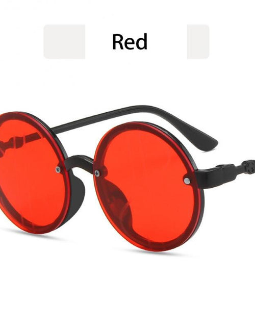 Load image into Gallery viewer, 2022 Fashion Brand Heart Sunglasses Children Retro Cute Pink Cartoon Sun Glasses Frame Girls Boys Baby Sunglasses UV400 Eyewear
