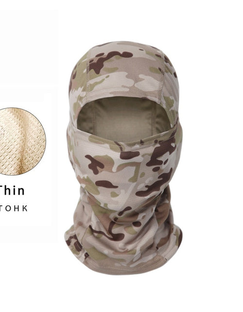 Load image into Gallery viewer, Winter Fleece Tactical Military Balaclava Outdoor Hunting Cycling Hiking Skiing Scarf Snowboard Face Mask Windproof Men Women
