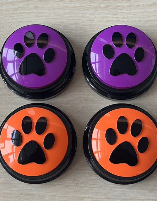 Load image into Gallery viewer, Pet Training Buttons 4pcs/box Recordable Pet Talking Toys Pet Interactive toys Speech Buttons Pet toys
