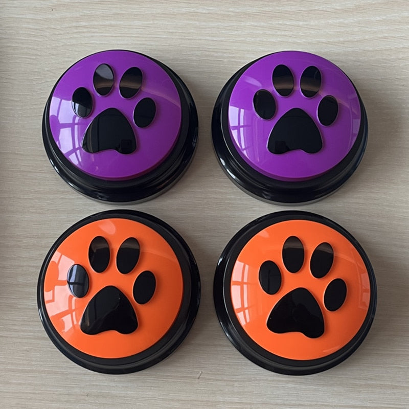 Pet Training Buttons 4pcs/box Recordable Pet Talking Toys Pet Interactive toys Speech Buttons Pet toys