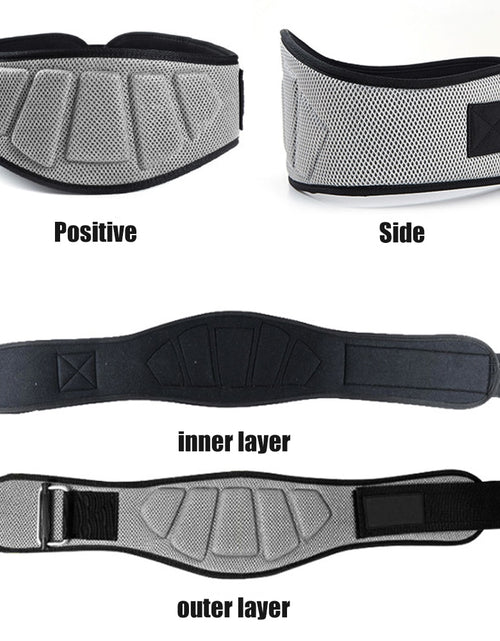 Load image into Gallery viewer, Fitness Weight Lifting Belt For Man And Woman Barbell Dumbbel Training Back Support Gym Squat Dip Powerlifting Waist Brace
