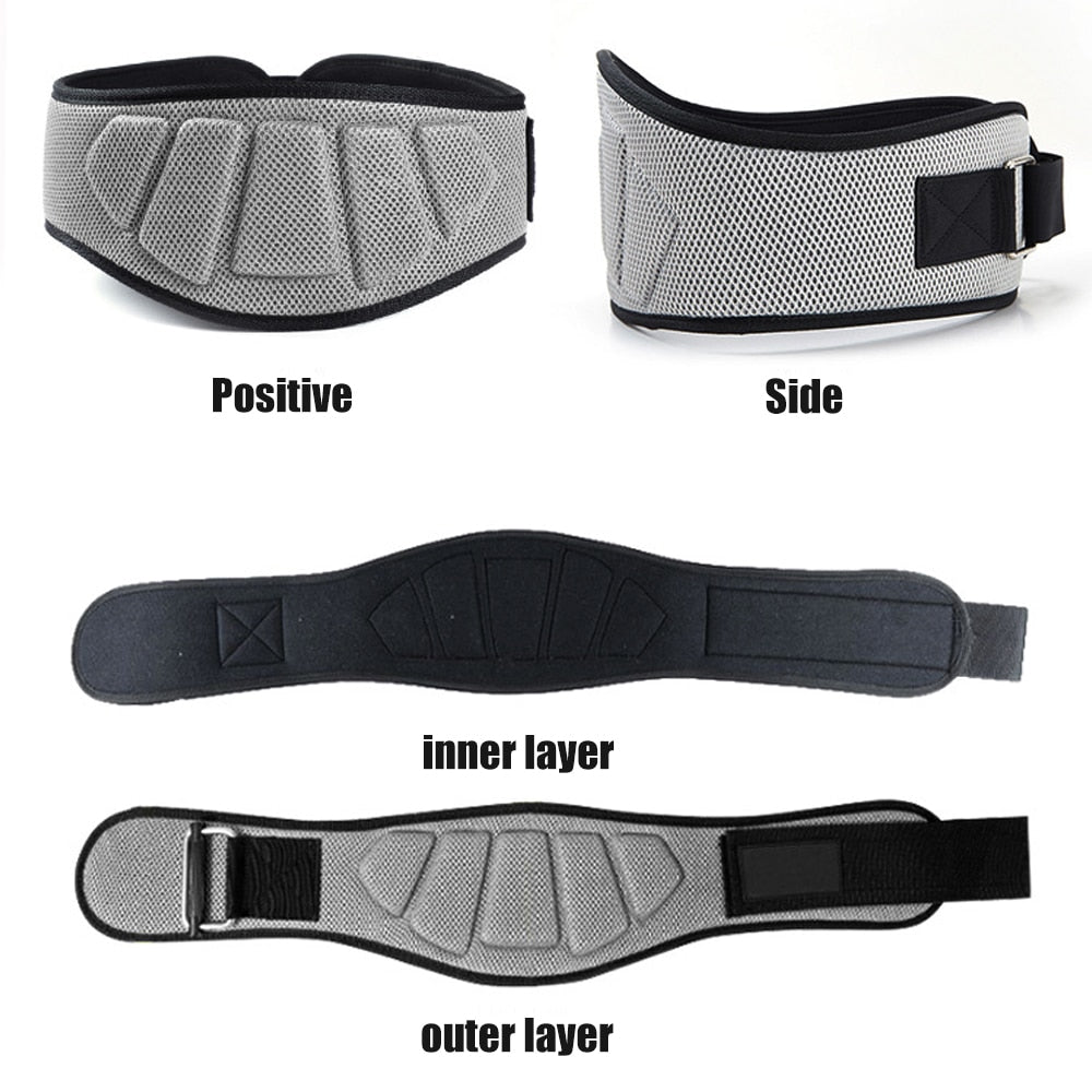 Fitness Weight Lifting Belt For Man And Woman Barbell Dumbbel Training Back Support Gym Squat Dip Powerlifting Waist Brace