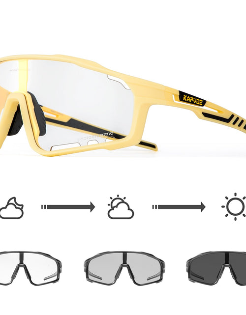 Load image into Gallery viewer, New Photochromic Cycling Glasses Mtb Sunglasses for Men Women Sport Speed Road Mountain Bike Bicycle Cycl Eyewear Goggle
