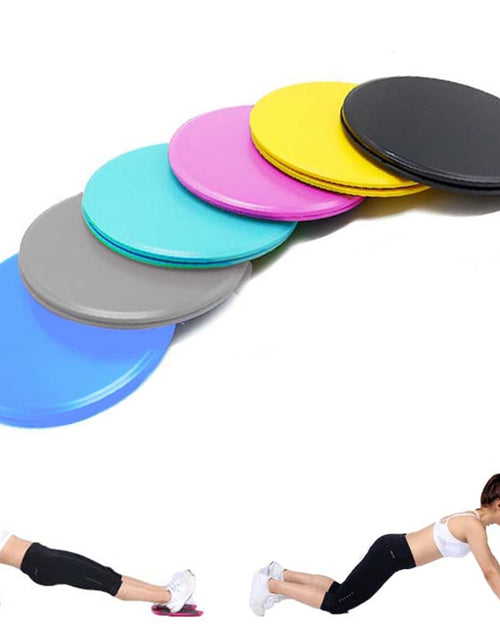 Load image into Gallery viewer, 2PCS Gliding Discs Slider Fitness Disc Exercise Sliding Plate Abdominal Core Muscle Training Yoga Sliding Disc Fitness Equipment
