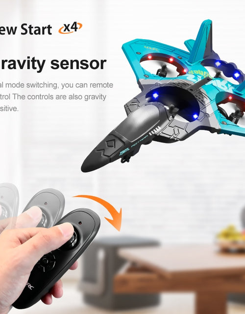 Load image into Gallery viewer, 2023NEW V17 RC Remote Control Airplane 2.4G Remote Control Fighter Hobby Plane Glider Airplane EPP Foam Toys RC Drone Kids Gift
