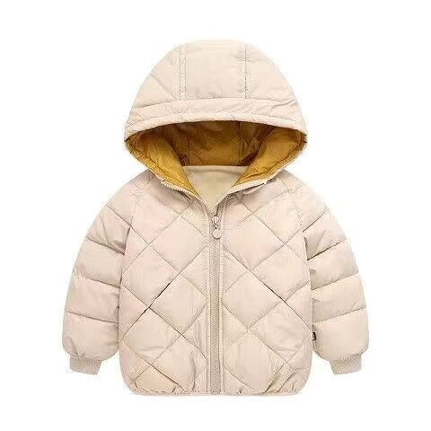 Load image into Gallery viewer, Autumn Winter New Children Down  Jacket Boys Girls Fashion Thick Warm Jacket Baby Hooded Warm Outwear Kids Cotton Coat 2-7 Year
