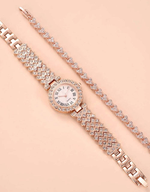 Load image into Gallery viewer, Watch For Women Watches 2022 Best Selling Products Luxury Watch Luxury Brand Reloj Mujer Watch Bracelet Set Diamond Steel Band
