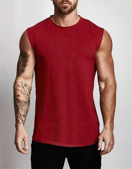 Load image into Gallery viewer, 2020 Gym Workout Sleeveless Shirt Tank Top Men Bodybuilding Clothing Fitness Mens Sportwear Vests Muscle Men Tank Tops
