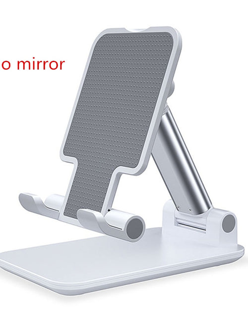 Load image into Gallery viewer, Metal Desktop Tablet Holder Table Cell Foldable Extend Support Desk Mobile Phone Holder Stand For iPhone iPad Adjustable
