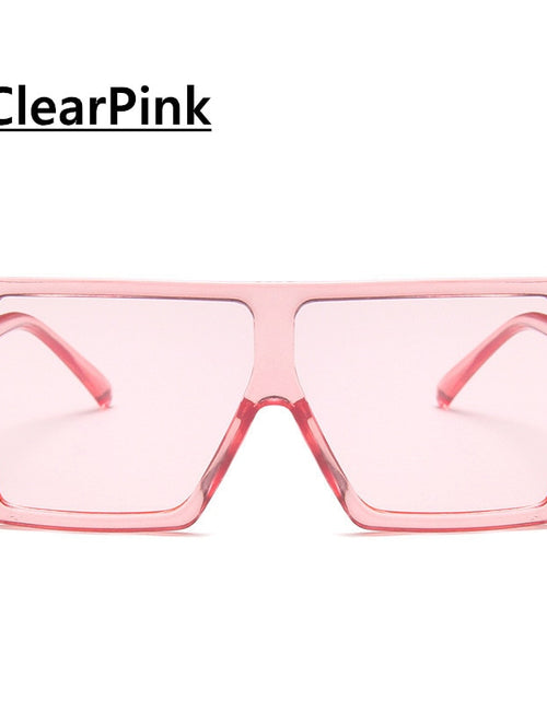 Load image into Gallery viewer, Sunglasses Kids Square Eyeglasses Children Vintage Pink Big Frame Sun Glasses for Girls/Boys Gafas De Sol Mujer
