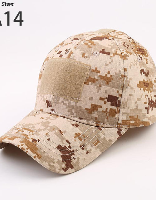 Load image into Gallery viewer, Military Baseball Caps Camouflage Tactical Army Soldier Combat Paintball Adjustable Summer Snapback Sun Hats Men Women
