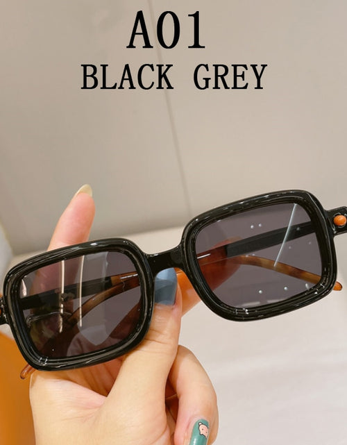 Load image into Gallery viewer, Square Sunglasses For Men Luxury Sunglasses Women Punk Fashion Glasses Retro Sonnenbrille Dropshipping Vasos Decorativos Lentes
