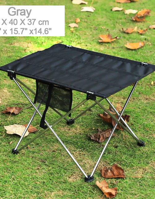 Load image into Gallery viewer, Outdoor Foldable Table Portable Camping Desk For Ultralight Beach Aluminium Hiking Climbing Fishing Picnic Folding Tables
