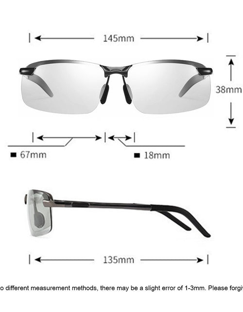 Load image into Gallery viewer, TOPLY Classic Fishing Photochromic Sunglasses Men Outdoor Polarized Glasses Male Sun Glasses Day Night Vision Driving Eyewear
