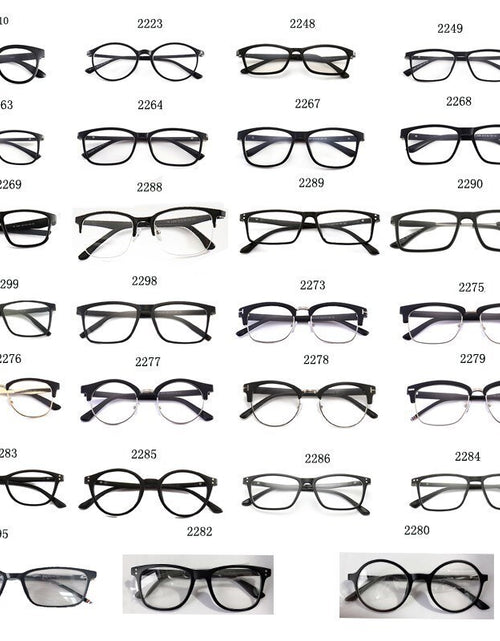 Load image into Gallery viewer, 2201 2202.2208 Magnet Clip Glasses TR90 Nearsighted Frame Optical Myopia Plastic Titanium Eyeglasses Frames For Women Men  
