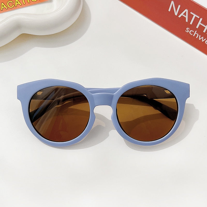 2023 Kids Personality Classic Outdoor Sun Protection Sunglasses Boys Girls Colors Protect Eyes Baby UV400 Sunglasses Children