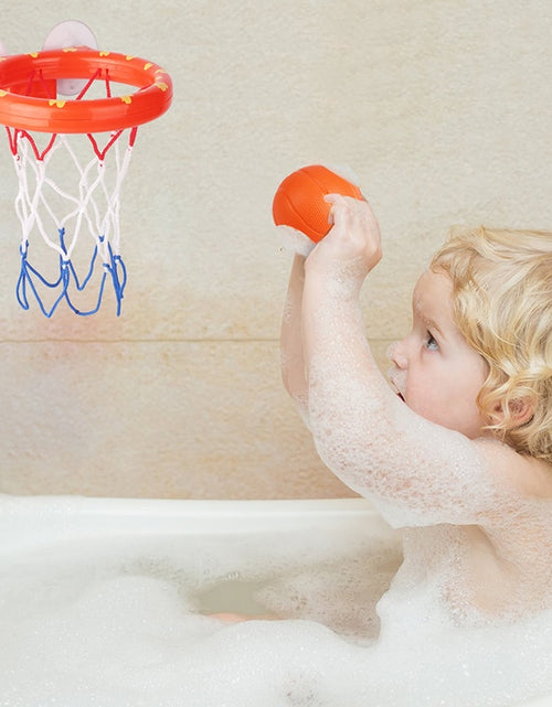 Load image into Gallery viewer, Baby Bath Toy Toddler Boy Water Toys Bathroom Bathtub Shooting Basketball Hoop with 3 Balls Kids Outdoor Play Set Cute Whale
