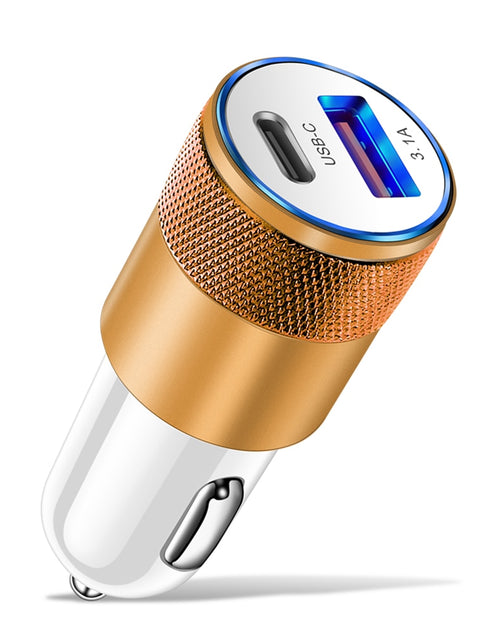 Load image into Gallery viewer, 70W PD Car Charger USB Type C Fast Charging Car Phone Adapter for iPhone 14 13 12 Xiaomi Huawei Samsung S21 S22 Quick Charge
