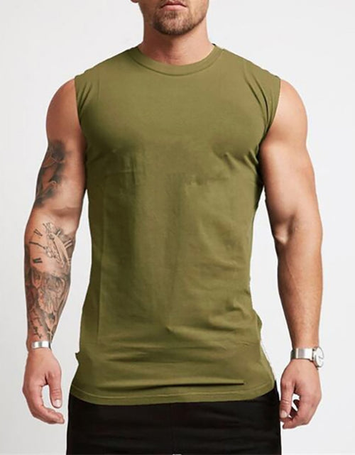 Load image into Gallery viewer, 2020 Gym Workout Sleeveless Shirt Tank Top Men Bodybuilding Clothing Fitness Mens Sportwear Vests Muscle Men Tank Tops
