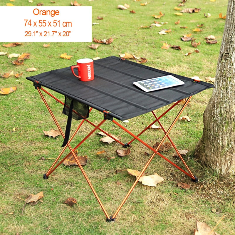 Outdoor Foldable Table Portable Camping Desk For Ultralight Beach Aluminium Hiking Climbing Fishing Picnic Folding Tables