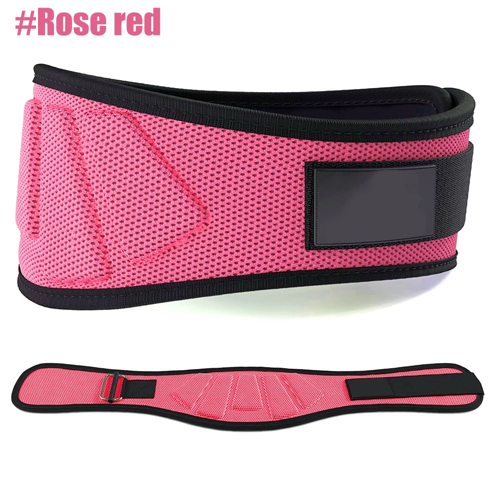 Fitness Weight Lifting Belt For Man And Woman Barbell Dumbbel Training Back Support Gym Squat Dip Powerlifting Waist Brace