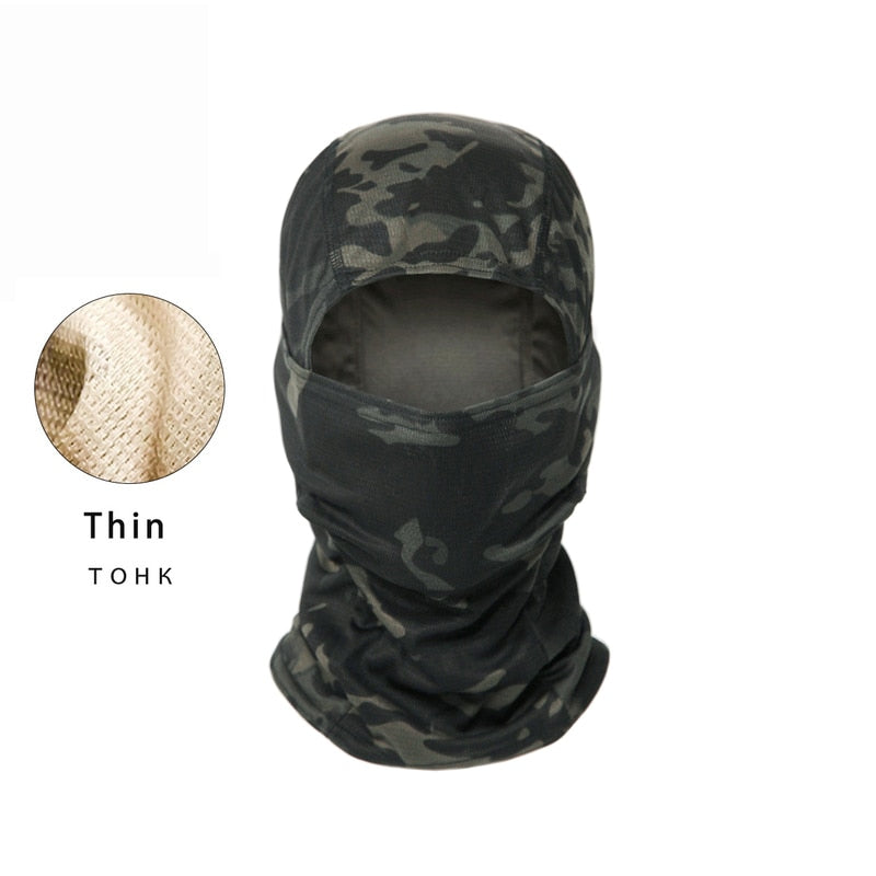 Winter Fleece Tactical Military Balaclava Outdoor Hunting Cycling Hiking Skiing Scarf Snowboard Face Mask Windproof Men Women