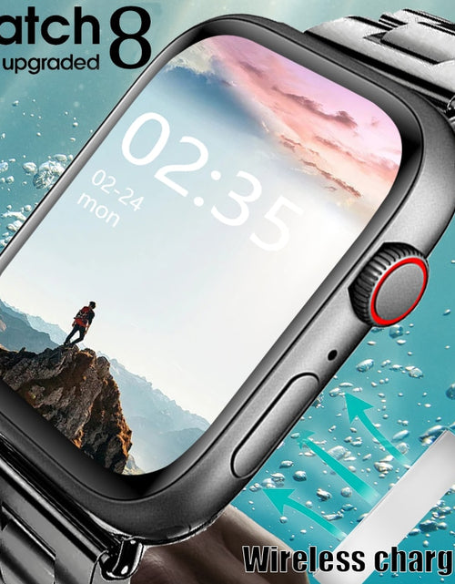 Load image into Gallery viewer, Series 8 2023 New Smart Watch Bluetooth Call Men Sports Fintess SmartBand Custom dial smartwatch for for Apple Watch men women
