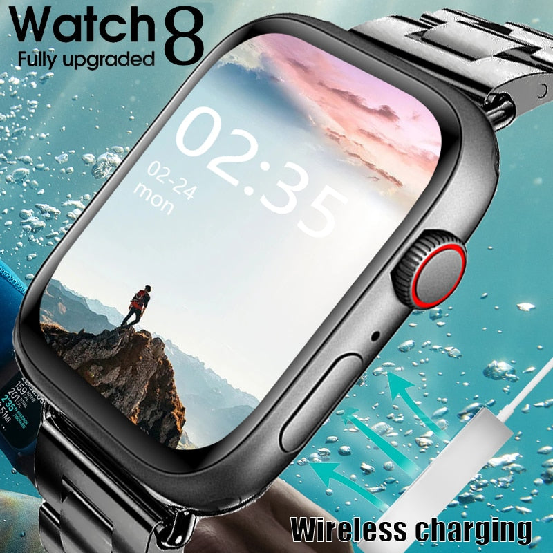 Series 8 2023 New Smart Watch Bluetooth Call Men Sports Fintess SmartBand Custom dial smartwatch for for Apple Watch men women