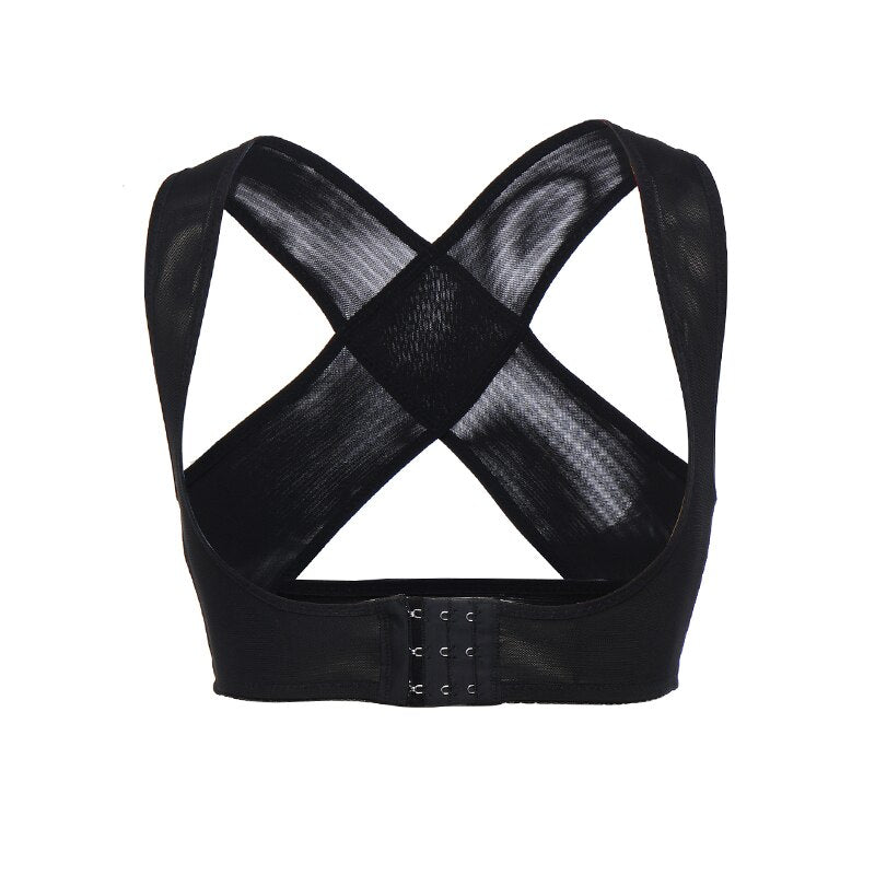 Push Up Bra Support Women Chest Brace Up Posture Corrector Shapewear Top Cropped Vest Back Compression Surgical Slimmer Band 3XL