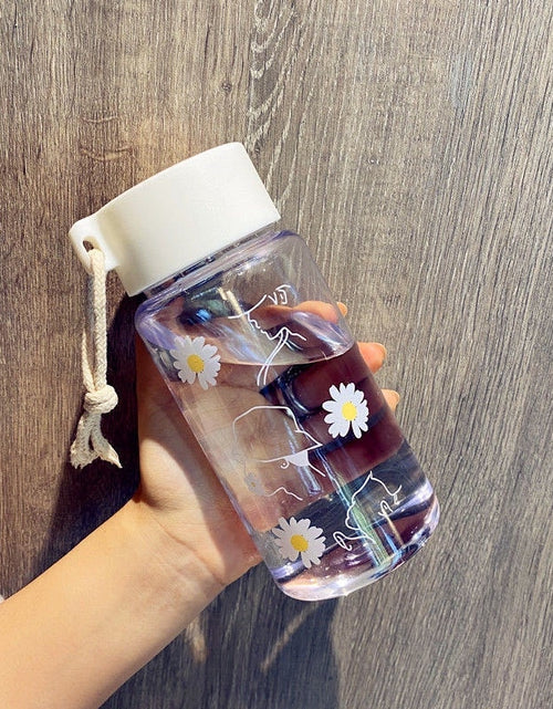 Load image into Gallery viewer, 700/500ml Plastic Bottle For Water Girl Cute Drinking Bottle For Children Gym School  FREE SHIPPING WATER BOTTL
