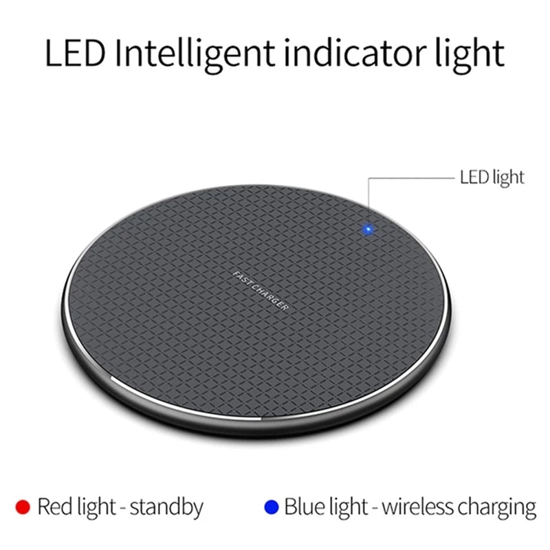 100W Wireless Charger for iPhone 14 13 12 11 Xs Max X XR Plus Super Fast Charging Pad for Ulefone Doogee Samsung Note 9 Note S21