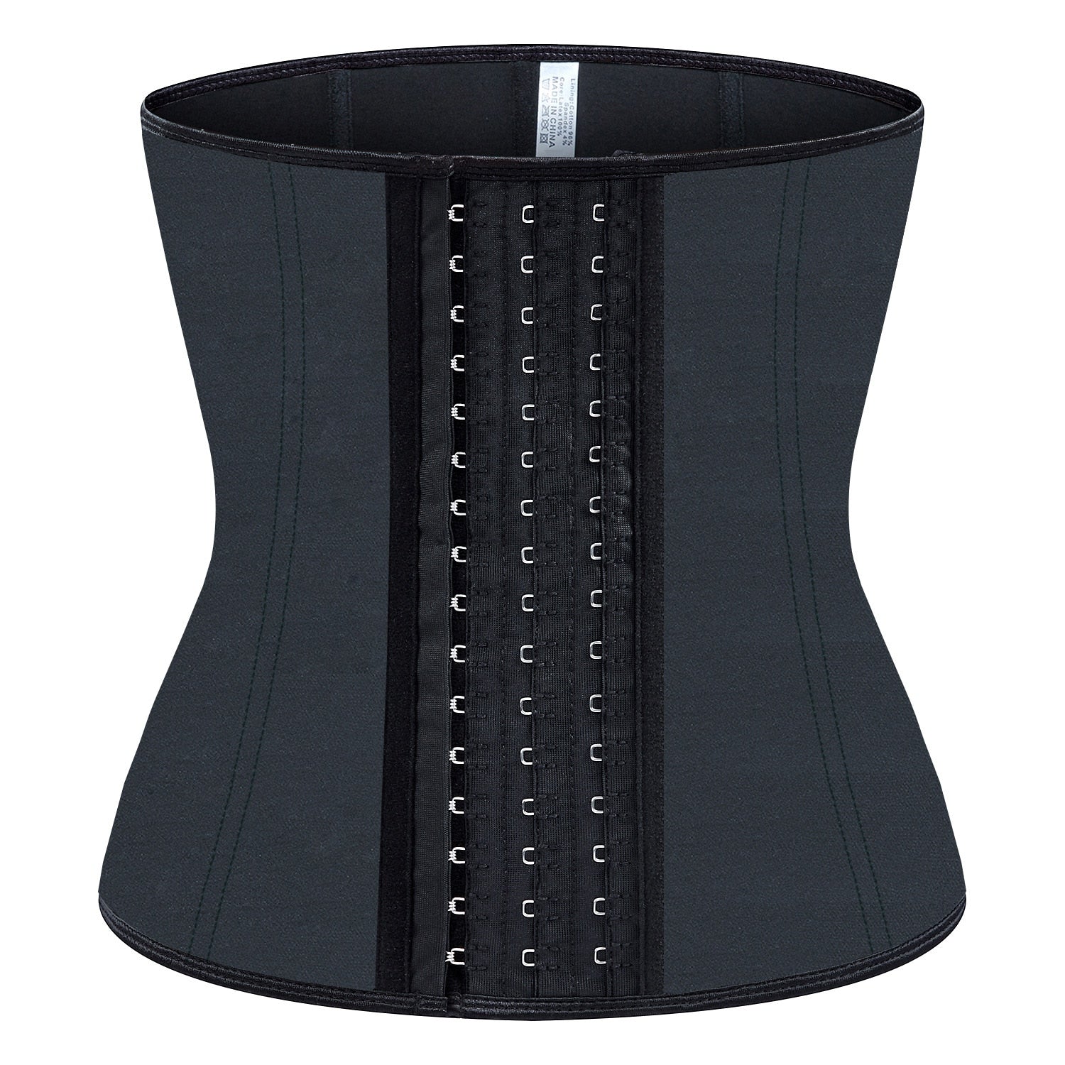 Fajas Colombians Latex Waist Trainer Corset Body Shapewear Women Flat Belly Slimming Sheath Waist Cincher Shaper 9 Steel Bones