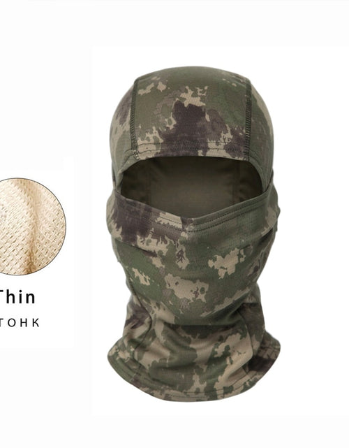 Load image into Gallery viewer, Winter Fleece Tactical Military Balaclava Outdoor Hunting Cycling Hiking Skiing Scarf Snowboard Face Mask Windproof Men Women
