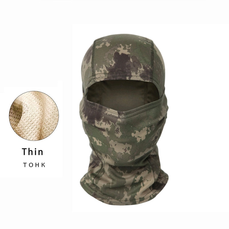 Winter Fleece Tactical Military Balaclava Outdoor Hunting Cycling Hiking Skiing Scarf Snowboard Face Mask Windproof Men Women