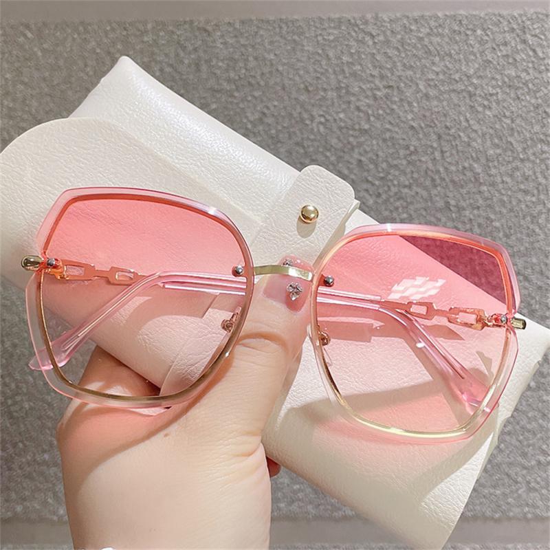 2022 New Fashion UV400 Sunglasses Women High Quality Rhinestones Big Frame Sun Glasses Outdoor Sport Cycling Glasses Shades