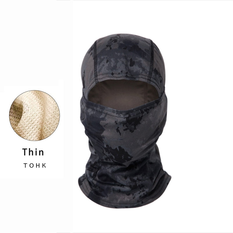 Winter Fleece Tactical Military Balaclava Outdoor Hunting Cycling Hiking Skiing Scarf Snowboard Face Mask Windproof Men Women