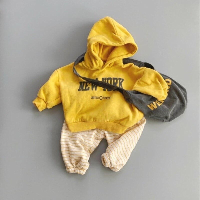 Baby Clothes Set Spring Autumn Toddler Baby Boy Girl Casual Tops + Loose Trousers 2pcs Newborn Baby Boy Clothing Outfits