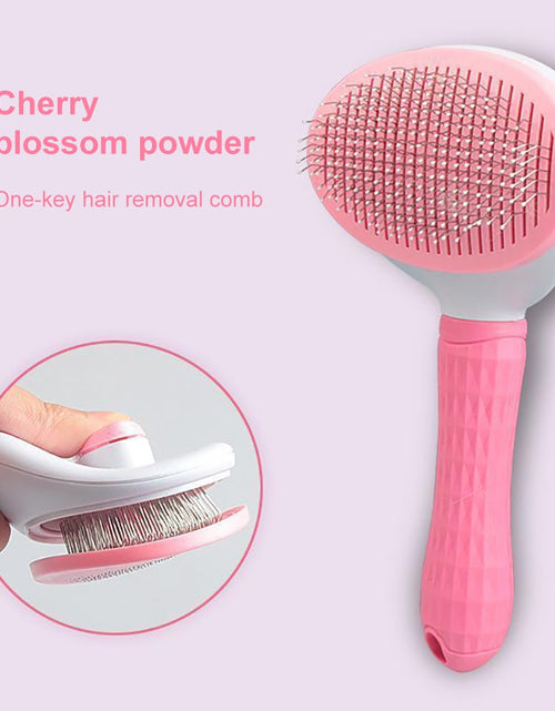 Load image into Gallery viewer, Dog Hair Remover Brush Cat Dog Hair Grooming And Care Comb For Long Hair Dog Pet Removes Hairs Cleaning Bath Brush Dog Supplies
