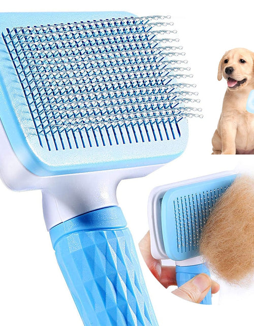 Load image into Gallery viewer, Dog Hair Remover Brush Cat Dog Hair Grooming And Care Comb For Long Hair Dog Pet Removes Hairs Cleaning Bath Brush Dog Supplies
