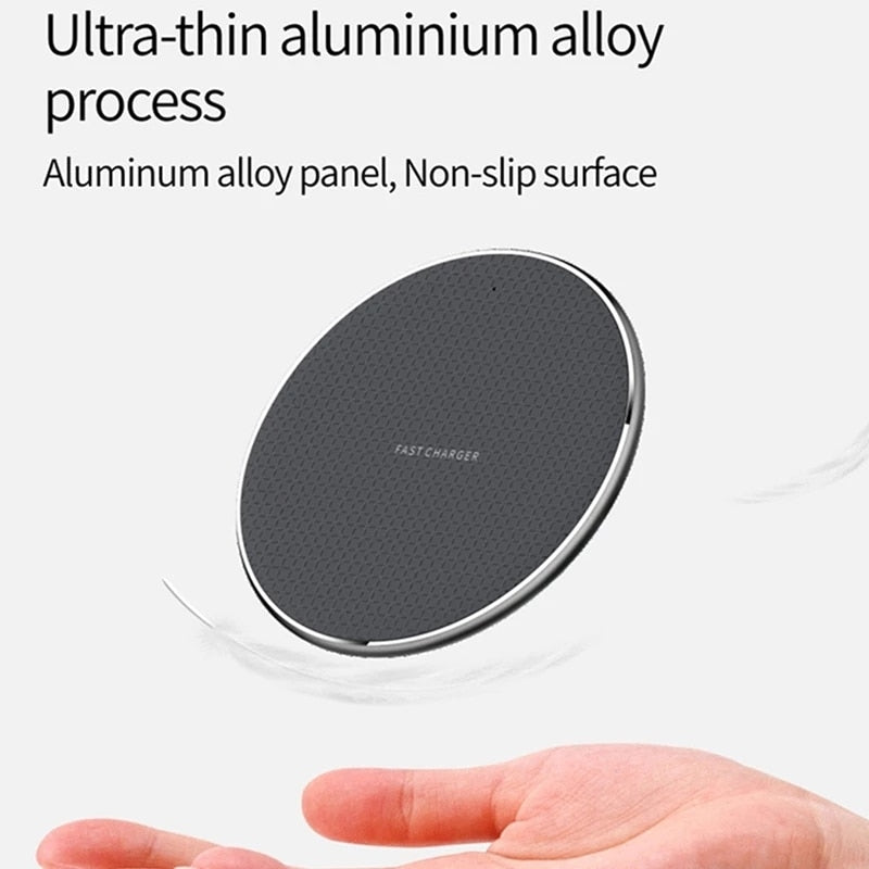 100W Wireless Charger for iPhone 14 13 12 11 Xs Max X XR Plus Super Fast Charging Pad for Ulefone Doogee Samsung Note 9 Note S21