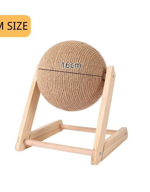 Load image into Gallery viewer, Cat Scratcher Ball Cat Toys Kitten Sisal Rope Ball Board Grinding Paws Toy Cats Scratcher Wear-resistant Pet Cat Accessories
