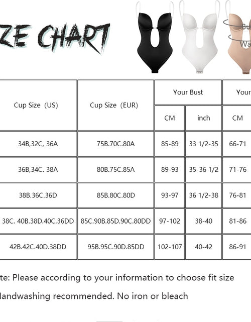 Load image into Gallery viewer, Women Plunging Deep V-Neck Strapless Backless Bodysuit Seamless Thong Full Body Shapewear for Wedding Party
