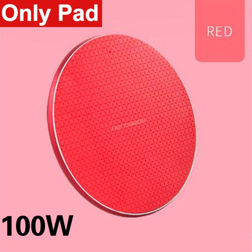 Load image into Gallery viewer, 100W Wireless Charger for iPhone 14 13 12 11 Xs Max X XR Plus Super Fast Charging Pad for Ulefone Doogee Samsung Note 9 Note S21
