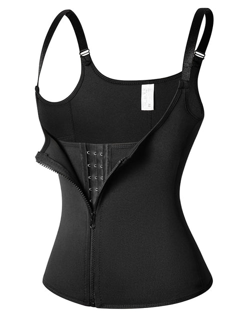 Load image into Gallery viewer, Sweat Waist Trainer Vest Slimming Corset for Weight Loss Body Shaper Sauna Suit Compression Shirt Belly Girdle Tops Shapewear
