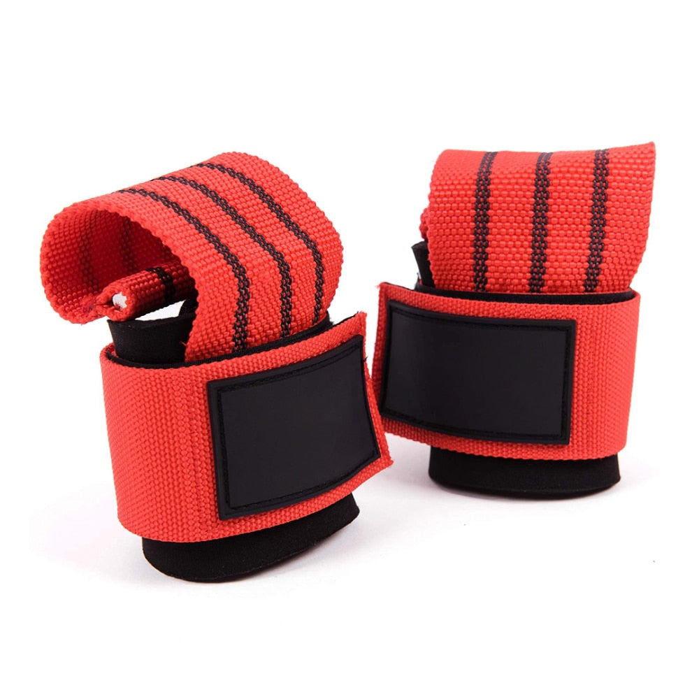 Power Lifting Straps WeightLifting Gym Gloves Deadlift Wrist Straps Hand Palm Assist Gear For Pull Up Bar Barbell Dumbbell Train