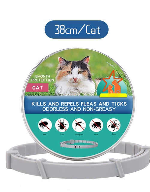 Load image into Gallery viewer, Retractable Dogs Mosquitoe Repellent Collar Pet Antiparasitic Anti Flea Tick Collar For Small Large Dog Cat Leash Pet Products
