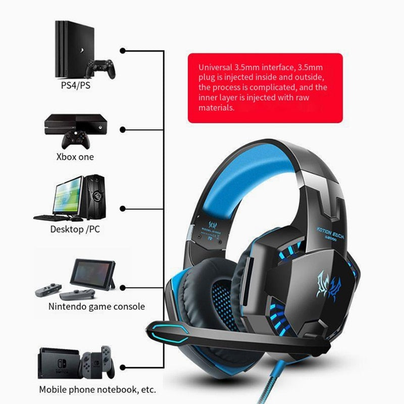 Headset With Computer Headset Wired Wholesale Headset Gaming Headset