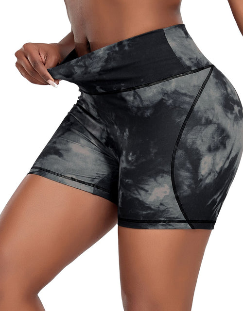 Load image into Gallery viewer, Tie-dyed Seamless Yoga Shorts Fitness Women High Waist Booty Scrunch Elastic Leggings 2023 New Gym Push Up Squat Proof Tights
