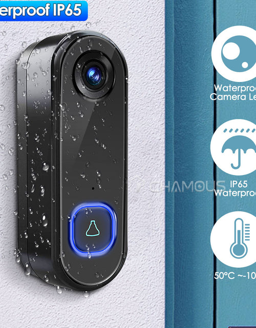 Load image into Gallery viewer, TUYA Video Doorbell WiFi  Wireless Outdoor Door Bell Camera AC DC Power 1080P Video Door Phone Waterproof IP65 Alexa Google Home
