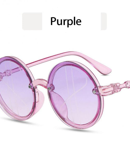 Load image into Gallery viewer, 2022 Fashion Brand Heart Sunglasses Children Retro Cute Pink Cartoon Sun Glasses Frame Girls Boys Baby Sunglasses UV400 Eyewear
